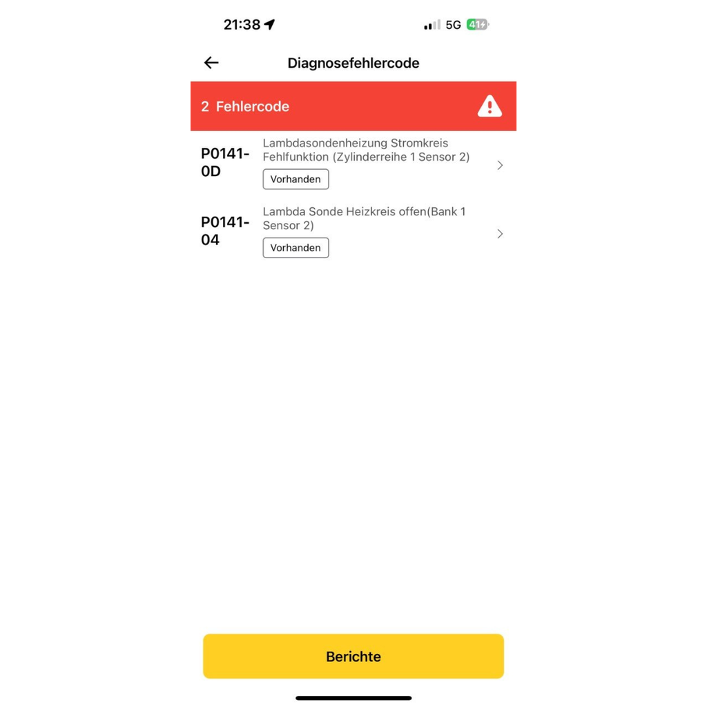 OBD2 Diagnosegerät Bluetooth – Vollsystem Diagnose & Fehlercode Löschen für alle Automarken